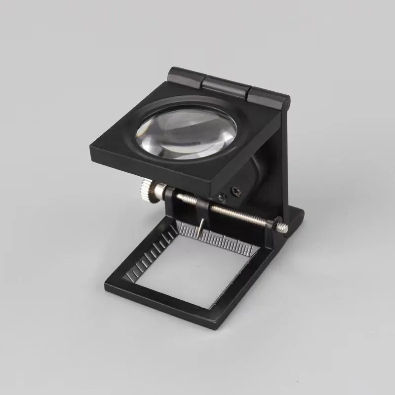 Desktop Illuminated Magnifying Glass LED Magnifying Glass Foldable Desktop Reading Magnifying Glass for Reading Repair
