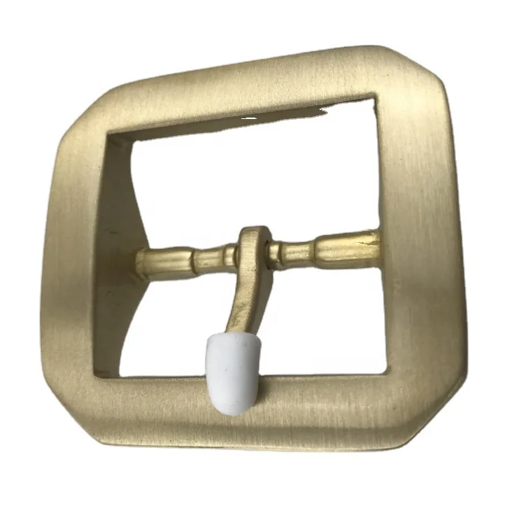 Factory Solid Copper Belt Buckles Metal Copper Pin Buckle for Belt Bag Accessories metal luggage buckle D O ring slide