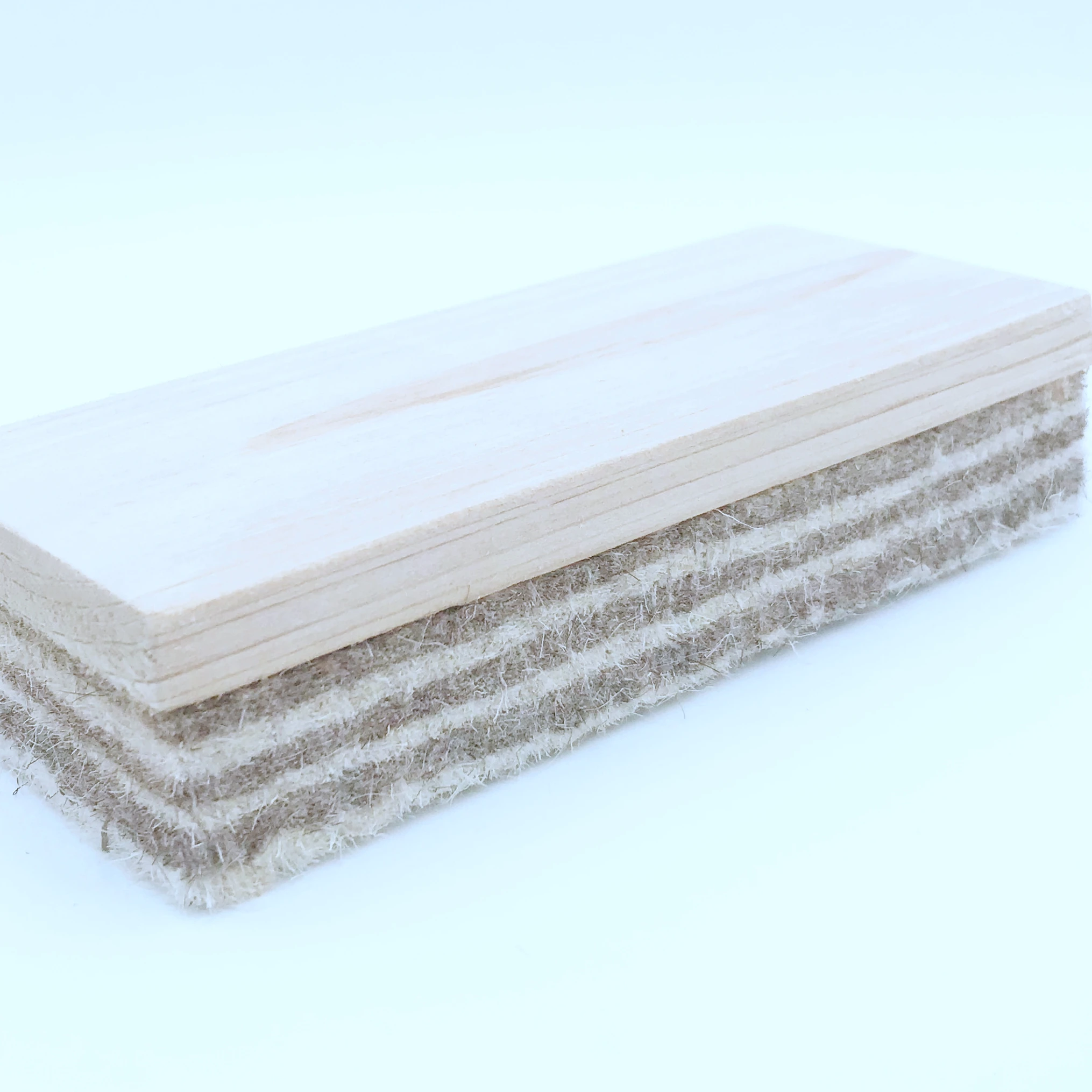 Low Price Customized Rectangle Eco-friendly Wooden Erase Chalk Blackboard Eraser