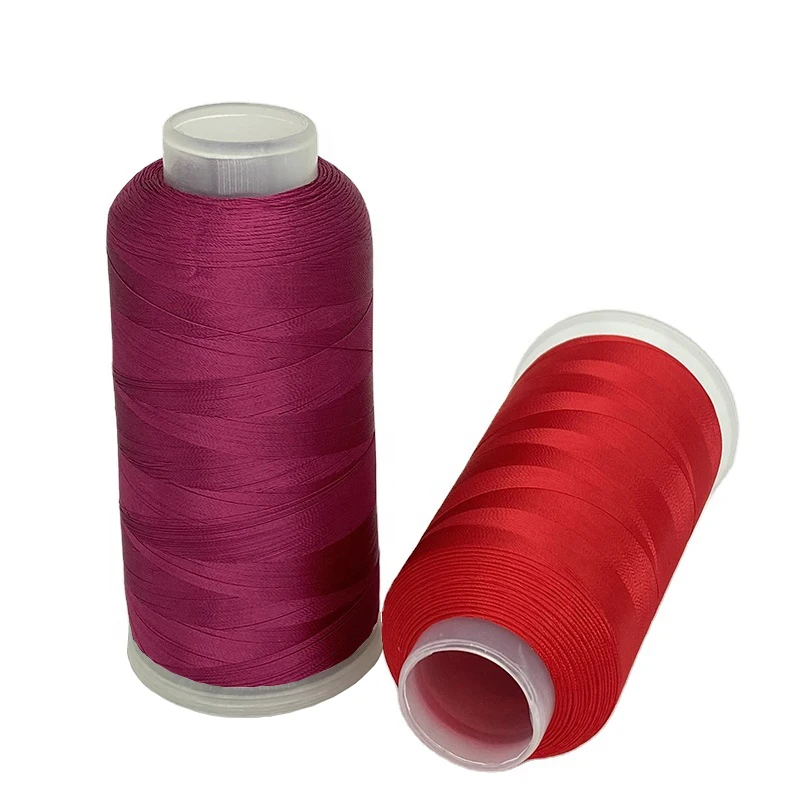 Industrial Embroidery Thread Supplies Thread for Embroidery 40wt 120D/2 4000Y Polyester