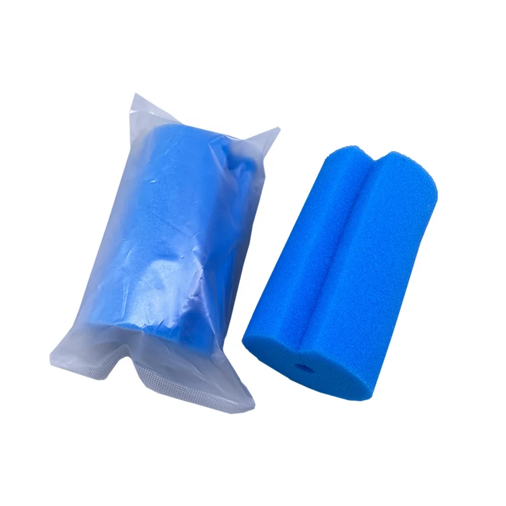 Disposable Medical Dry Tubular Cleaning Sponge Endoscope Scrubbing Cable with Cotton Dry Sponge for Cleaning