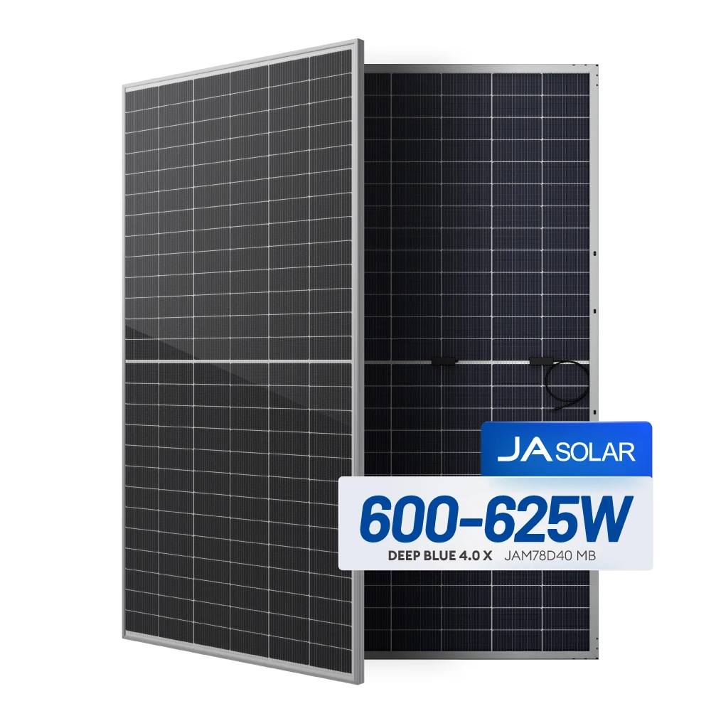 JA Rooftop Monocrystalline Silicon Solar Panels 600Watt 610Watt 620Watt N Type High Quality Solar Module For House