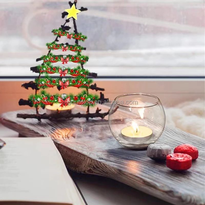 Crystal transparent spherical vogue candle jar glass candlestick ornaments egg cup candle holder empty cup