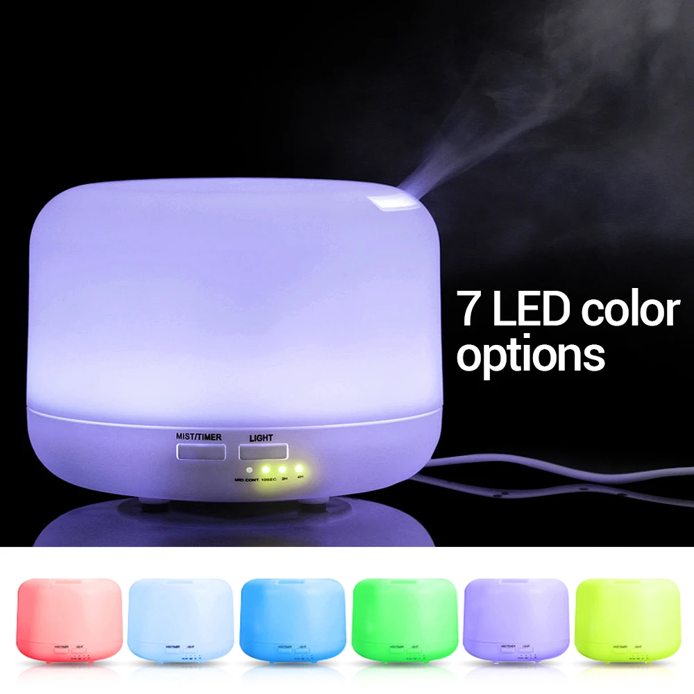 
Remote control 300ml ultrasonic Cool Mist Aroma Diffuser with changing colored led lights Aromatherapy Humidifier 
