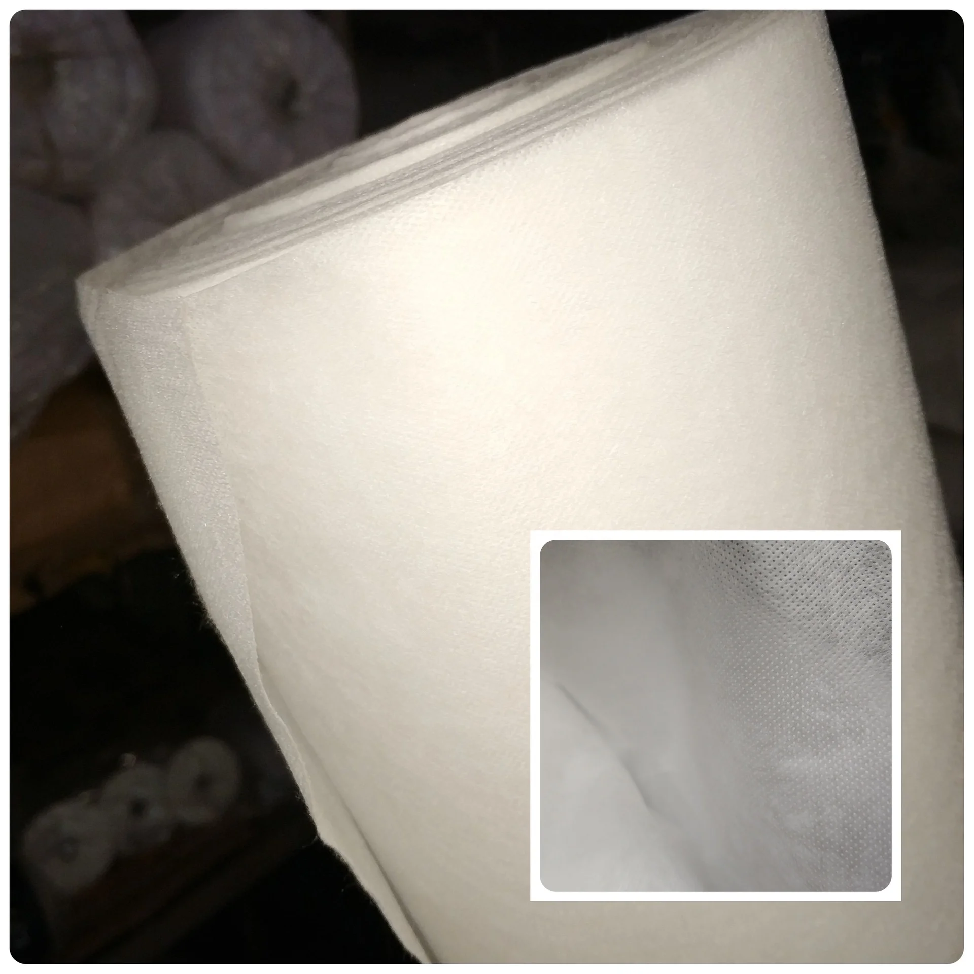 Hot water or Cold water Soluble paper for Embroidery stabilizer