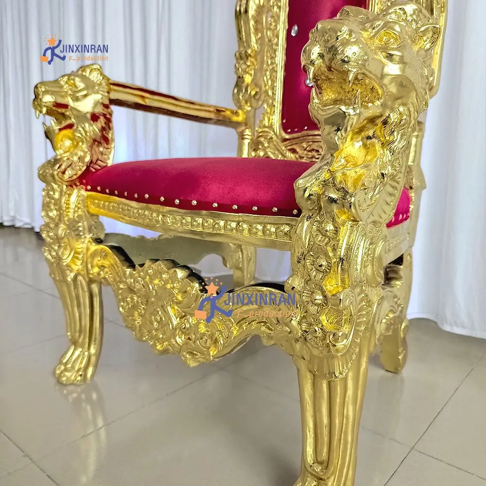 Modern New Design White Throne Chairs Luxury High Back Modern Throne Chairs Luxury