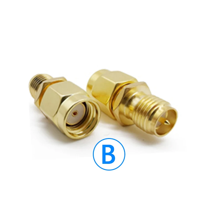  Коннектор sma rp-sma Tee прямоугольный адаптер BNC male TNC N-male N-female