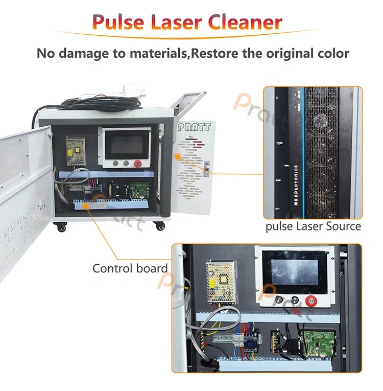 Bylaser 100W/200W JPT Laser Cleaning machine