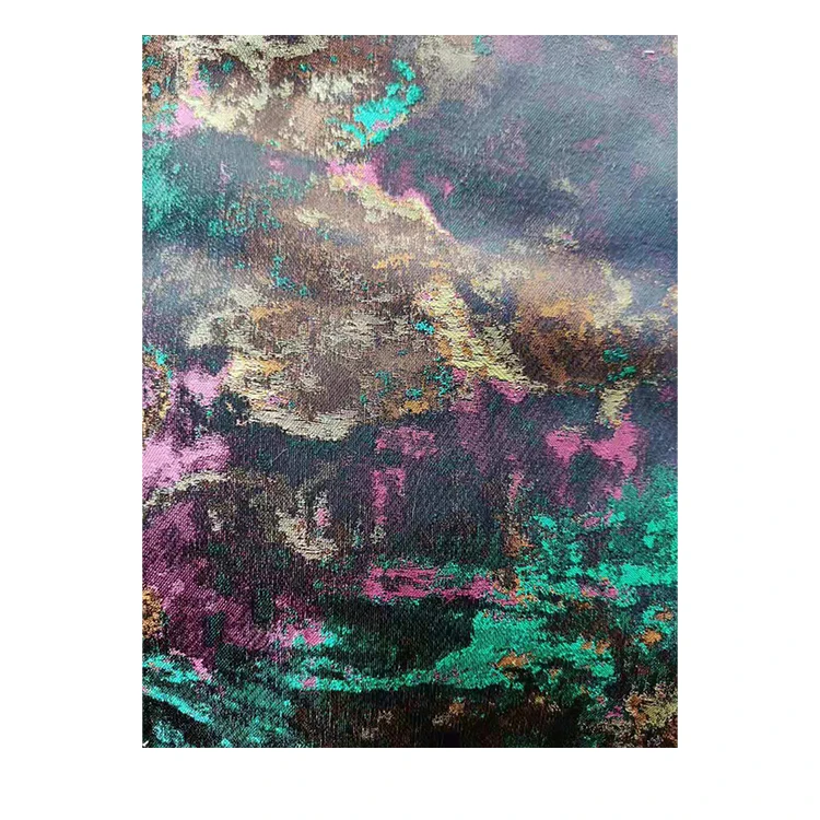 Wholesale Trendy Super Custom Design Polyester Rayon Jacquard Fabric