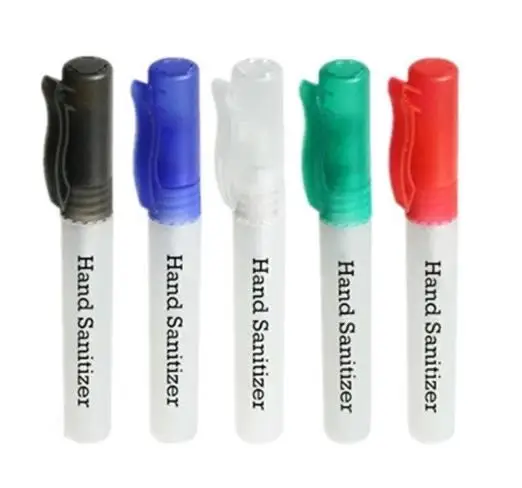 Factory good quality waterless 10ml OEM  Hand Sanitizer Spray Pen for kids with parts 210 & 211 factory