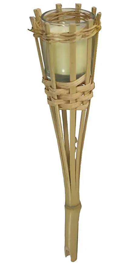 
Outdoor Citronella Candle Bamboo Torch/citronella candles bamboo sticks 
