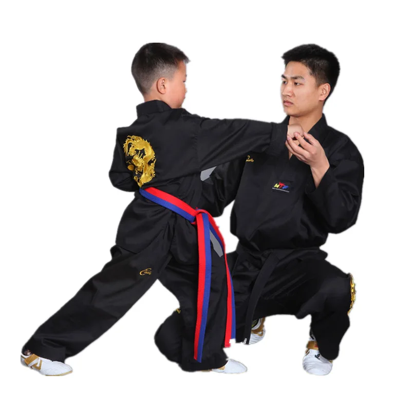 Professional Customization High Quality Martial Arts Itf Taekwondo Master Uniform