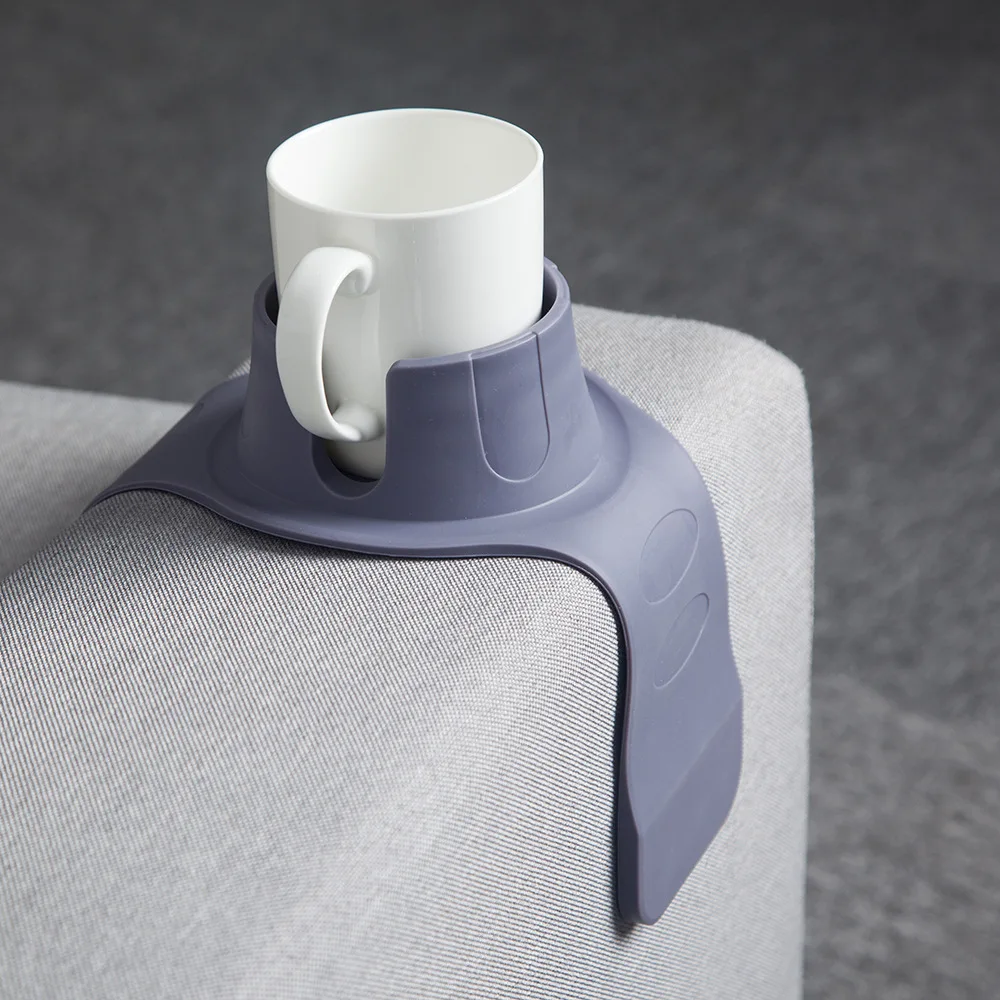 New Silicone Sofa Armrest Multifunctional Creative Sofa Cup Holder Beverage Coffee Cup Holder