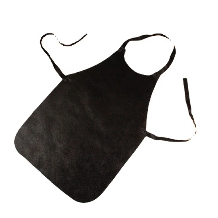 Disposable non woven apron hot pot restaurant barbecue meal lobster anti fouling oil bib apron custom logo