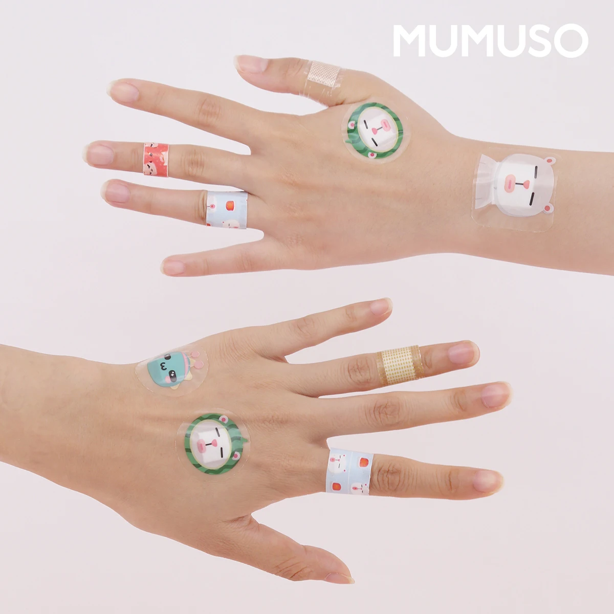  Mumuso клей свидетельствует об этом дышащие водонепроницаемые повязки Гибкая пластырь с изображением героев мультфильмов для детей 30