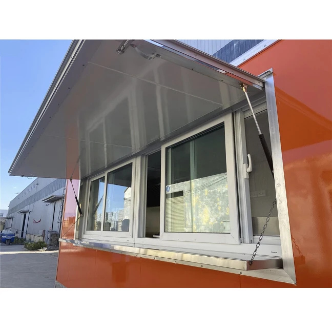 Source Factory Hot Dog Concession Trailers Street Square Mobile Kitchen Food Trailer Fully Equipped Remolque Mobile Fast Food Tr