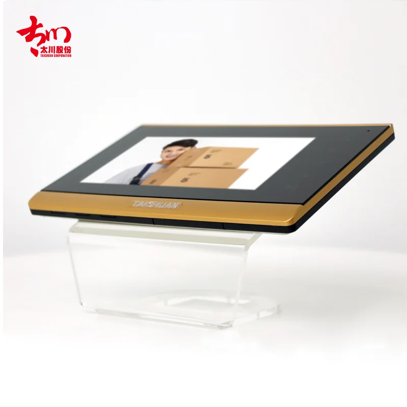 Простота установки 7 дюймов TFT LCD экран для квартир видео домофон