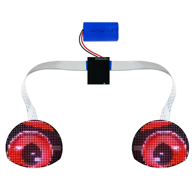 2024 Hot App Control 2024 Hot App Control Programmable Winking Blinking  Eagle Eyes LED Display Screen