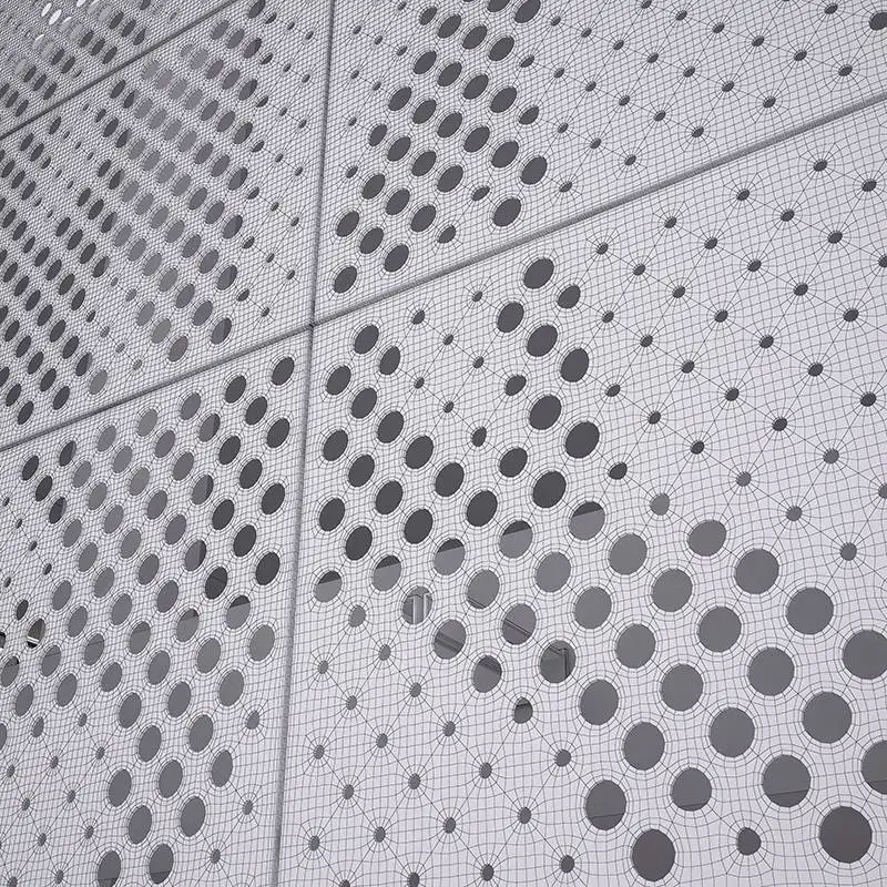 Factory Direct Cnc Decorative Cutting Aluminum Alloy Outer Wall Panel Profile