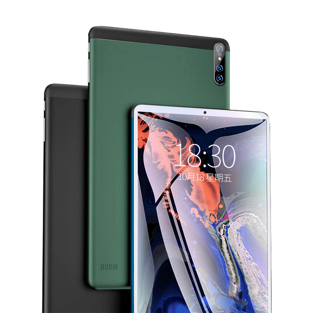 Горячая Распродажа! 10 1 дюймов планшет 8GB + 256GB двойная Операционная 8MP 13MP Tablet PC 4G 6600mAh аккумулятор большой емкости портативный андроид