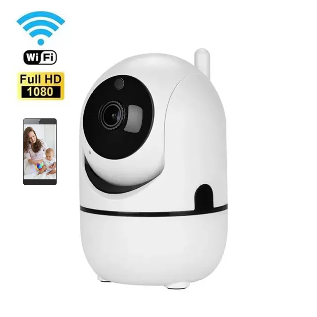 Automatic Tracking Indoor Camera 1080P Ip Camera Tuya App  Wifi Camera Baby Monitor