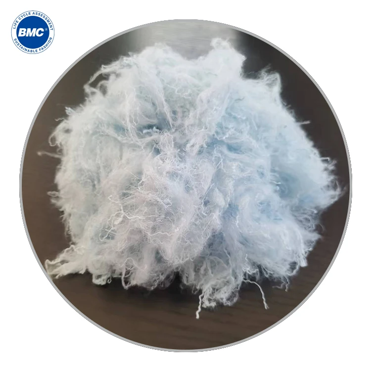 Naturally 100% Biodegradable Custom Color Corn PLA Fiber