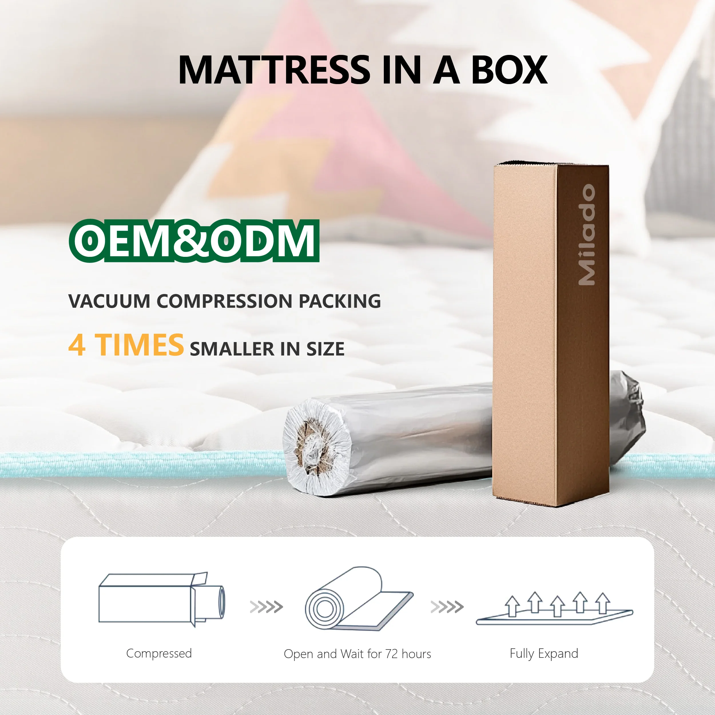 Orthepedic Mattress 12 Inch Thick king Mattress Removable Cover With Zipper Breathable Waving Gel Memory Foam Luxury Mattress