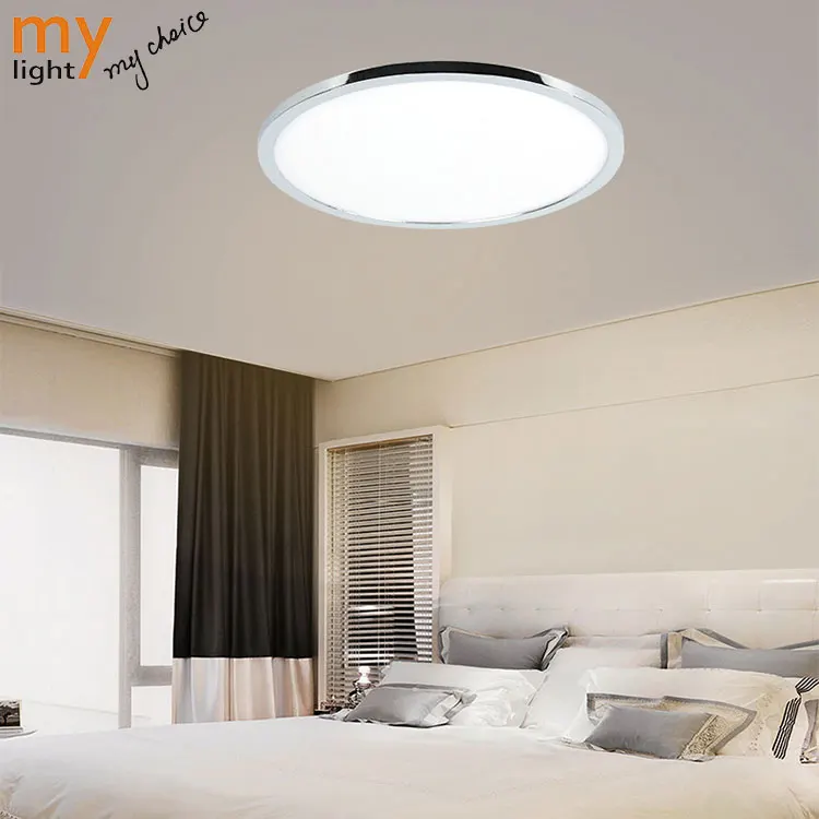 Tuya chrome warm white 3000K LED ceiling lamp 20W panel