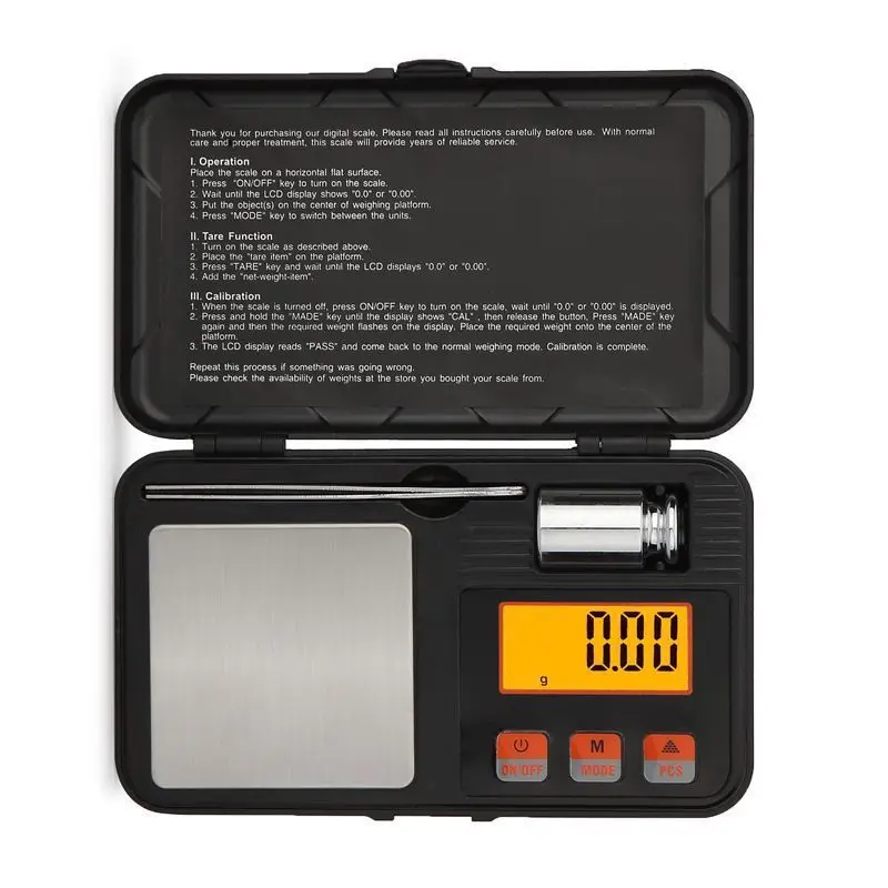 Hot Selling High Mini Scales 0.01 X 500g Digital Pocket Scale Balance Jewelry Weighing Scale