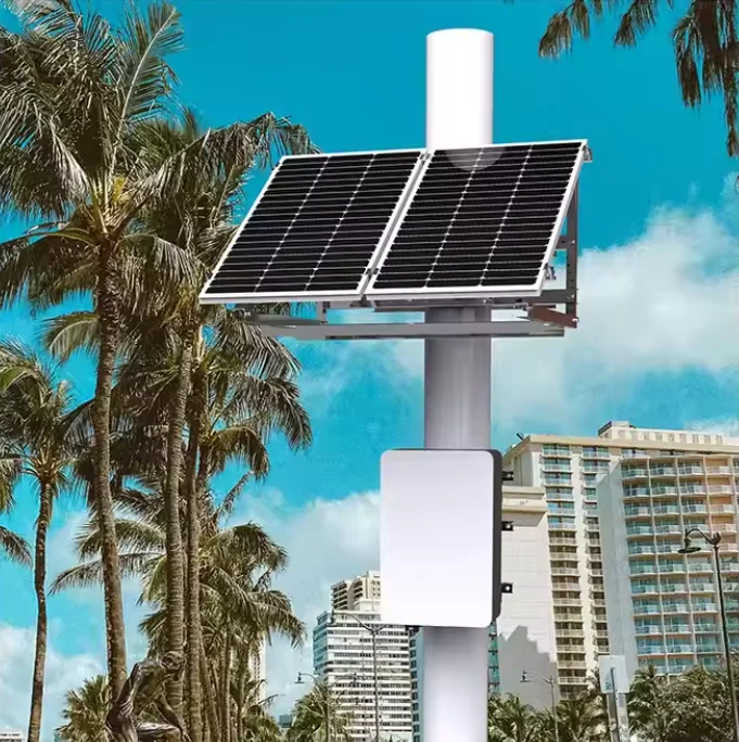 100W 60AH Monocrystalline Solar Panel with Lithium Ion Storage System  for Home Lighting & Outdoor Use Roof Mounting