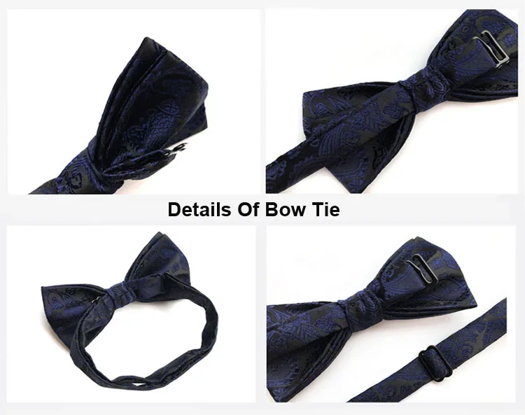 leisure nude color solid bow tie