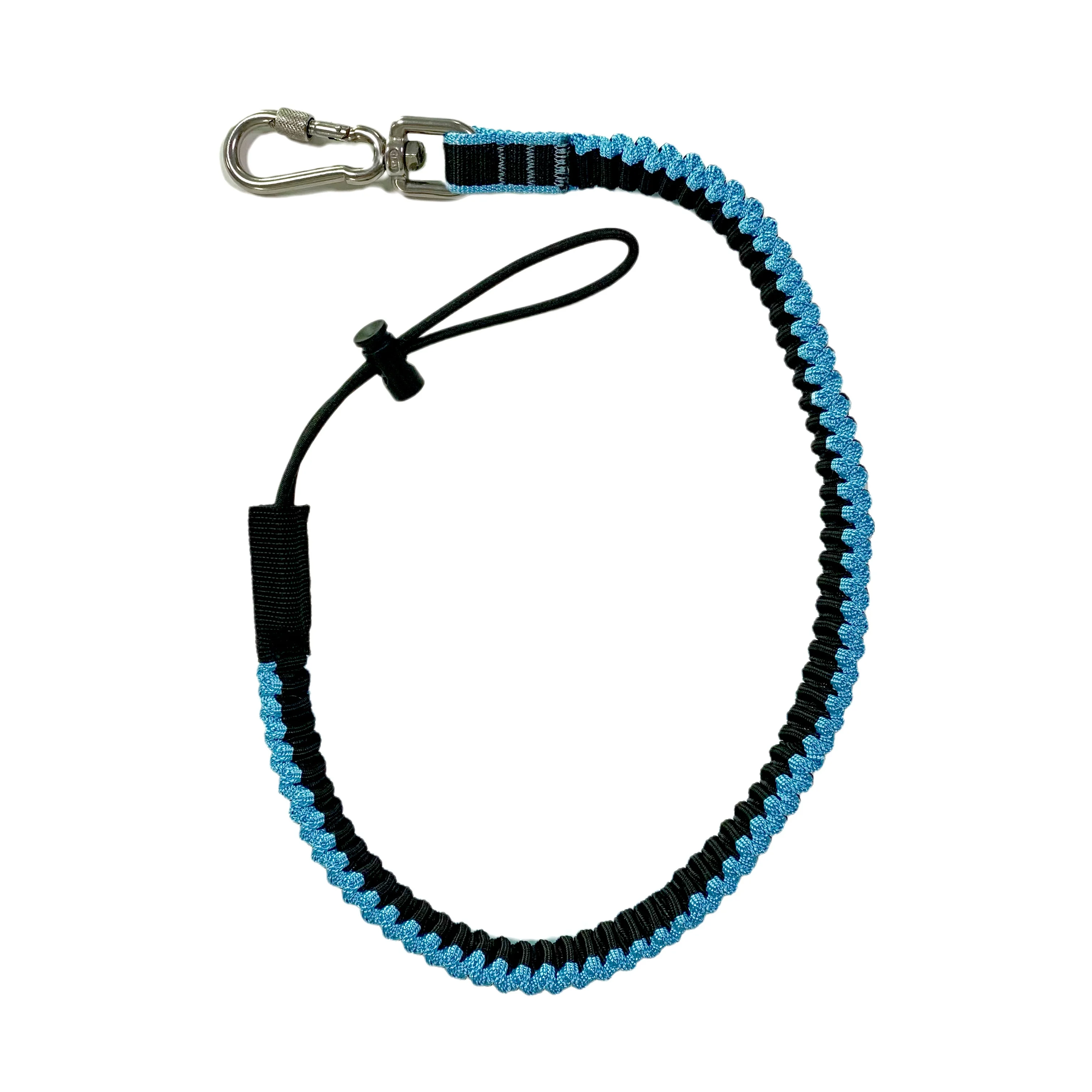 C-PIN сертификат CE, 5 кг, высокое качество, синий цвет, эластичный шнур для банджи-инструмента с вертлюжными карабинами из нержавеющей стали