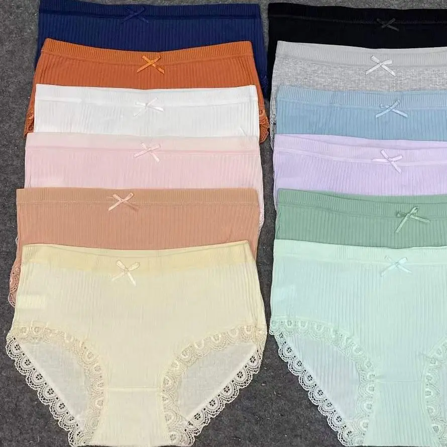 In Stock Organic Cotton Reusable Leak Proof Disposable Menstrual Panties Underwear High Waist Period Panty For Women