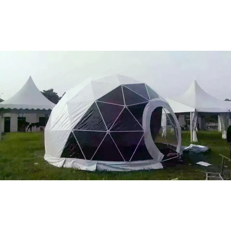 8m Steel Frame Permanent Winter Cold Weather Snow Dome House