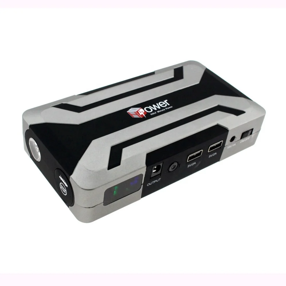 15000mah Portable Car Jump Starter Power Bank For 6.0l Diesel Vehicles With Lcd & Magnet Jump Starter