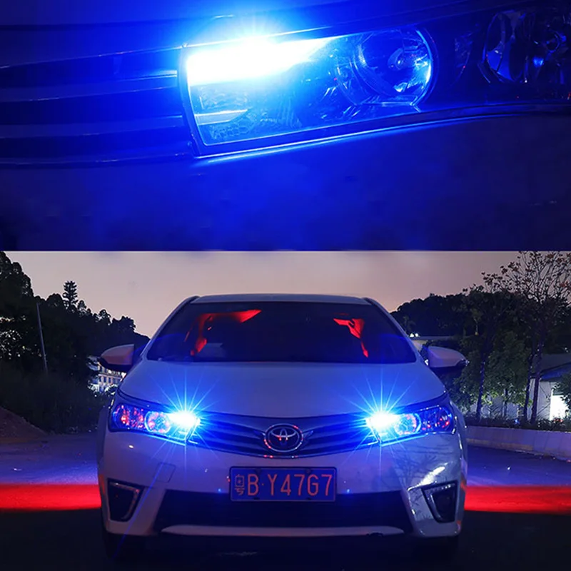 Car Parking Light  W5W T10 RGB Led Bulbs With Remote Control Side Marker Lamp the width light colorful led light car
