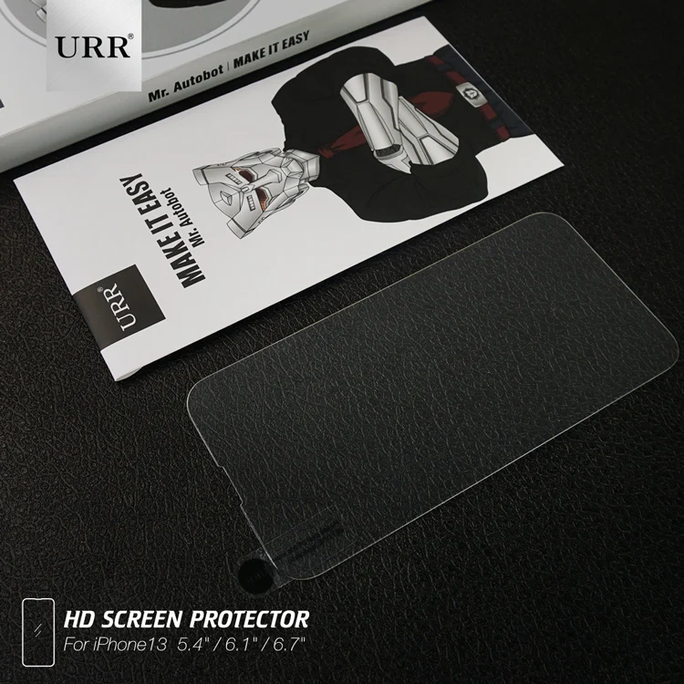 
URR Full HD Clear For iPhone 13 Screen Protector For iPhone 13 Mini/13 Pro Max Tempered Glass Screen Protector 