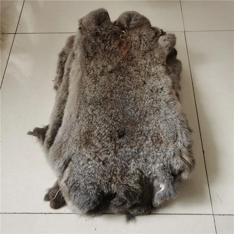 Заводская дешевая цена, натуральная кроличья меховая шкура для домашнего текстиля