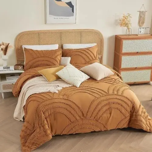 Комплект постельного белья из 3 стеганых пододеяльников