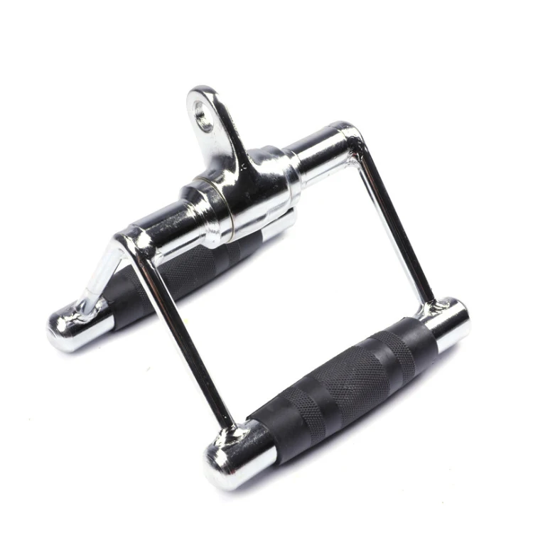 Harbour Gym Fitness V Bar Lat Pull Down Curl Bar Cable Attachments Press Down Bar