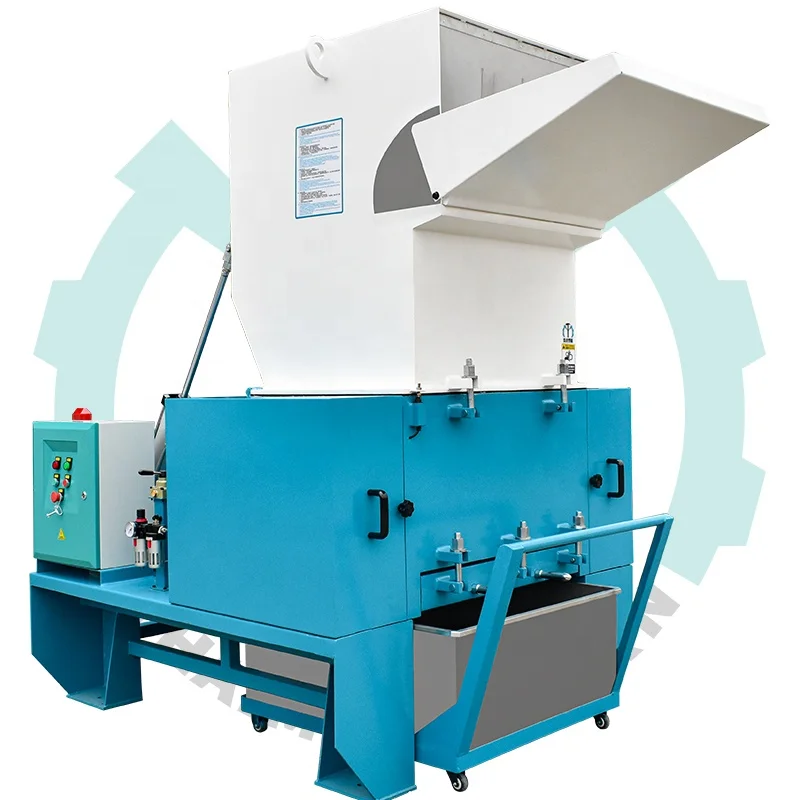 Professional Blow Molding Parts Rubber Crushing Industrial HDPE Plastic Box Frame Crushing Crusher Machine