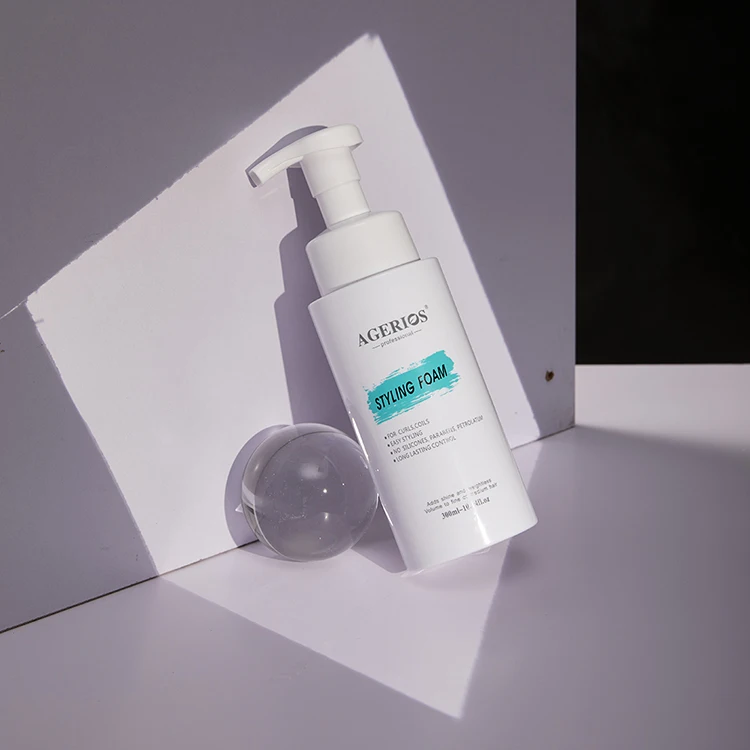 High Quality Captivating Curls Hair Styling Organic Edge Control Foam Mousse styling foam