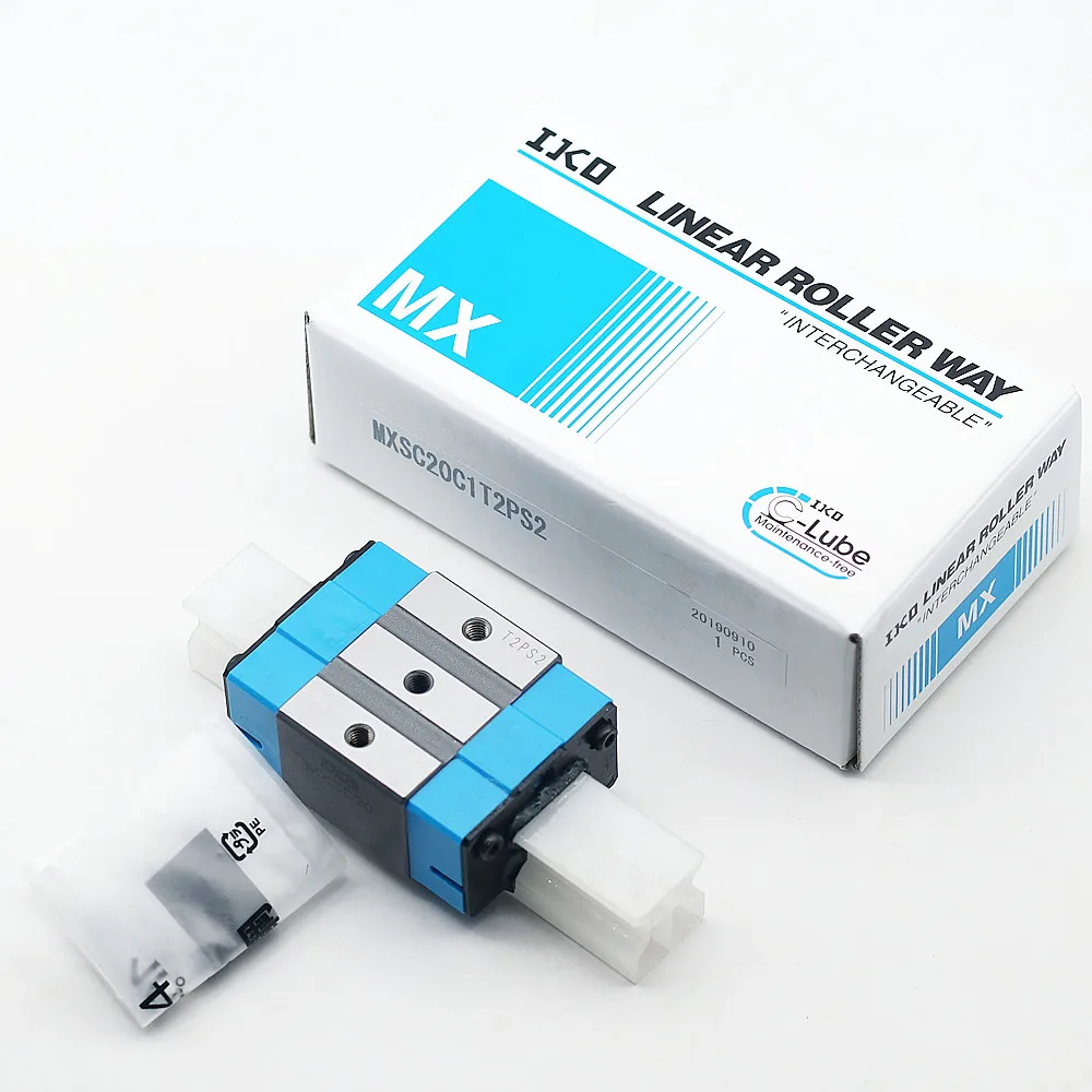IKO C-Lube Linear Roller Way Super MX MXSC20 MXS20 MXSG20 MXSL20 IKO Linear guide slider MXS