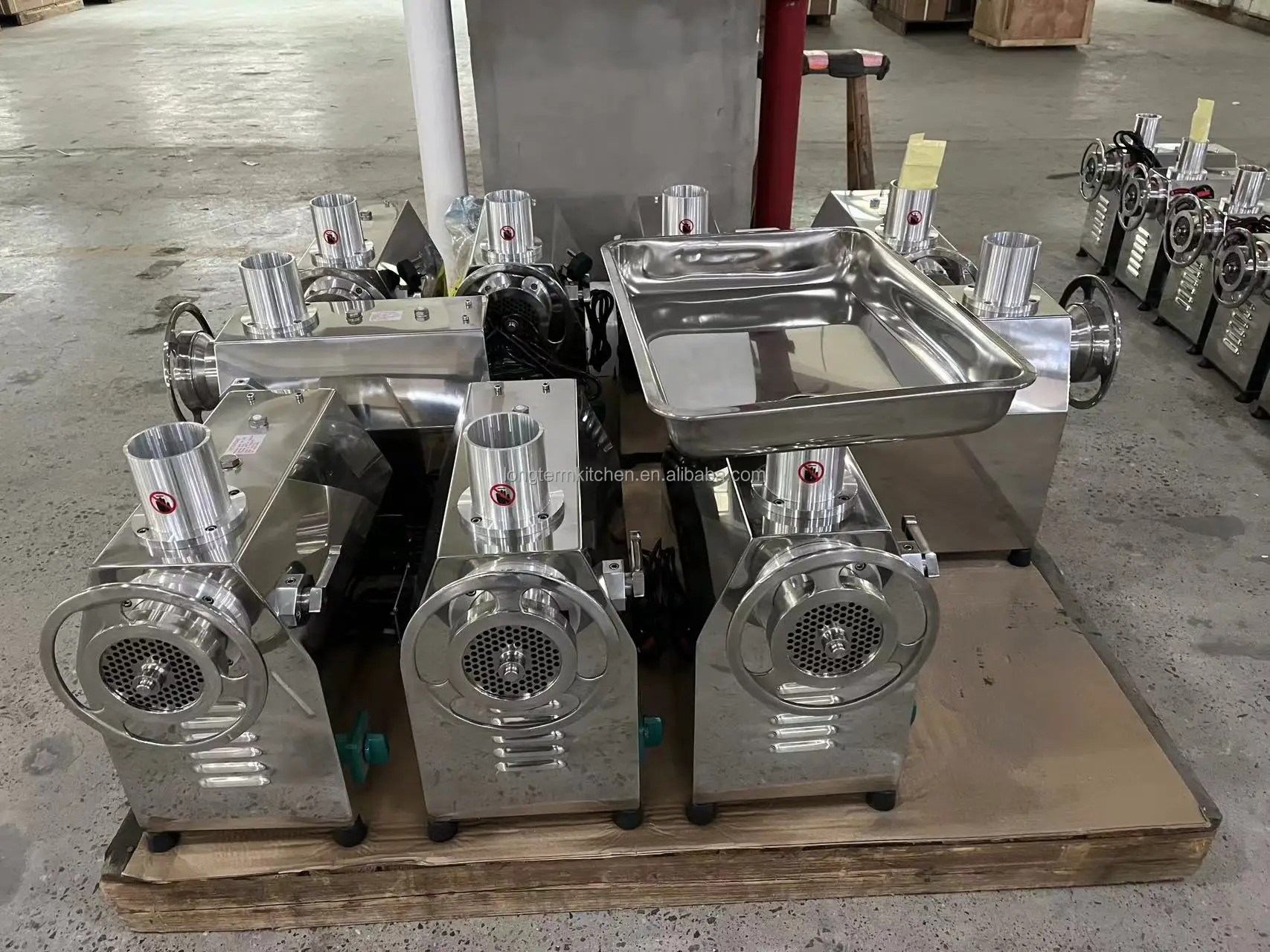 commercial kitchen equipment meat machine price Steering wheel gear meat grinder