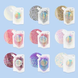 Free sample private label wholesale non toxic beauty eyeshadow lips nails hairs body glitter gel face body glitter gel kids