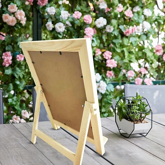 Outdoor A Frame Writing Board Wooden Chalkboard Bar Restaurant Advertising Blackboard