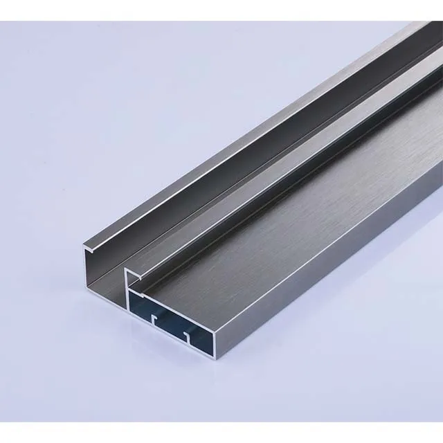 High Quality Customized Strong Kitchen Cabinet Aluminum Frame Profile Aluminum Profiles Slider