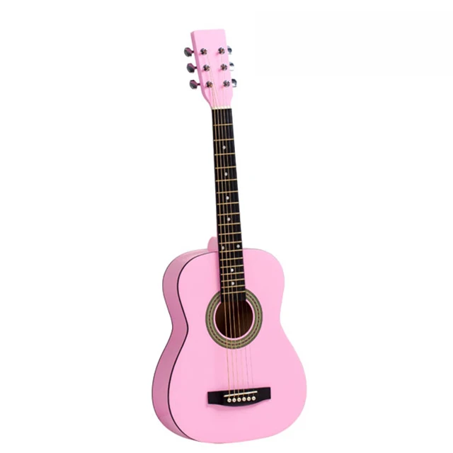 Лучшая цена; Наивысшее качество; Большие размеры 34-дюймовая сталь строка 6 строка липа гитары