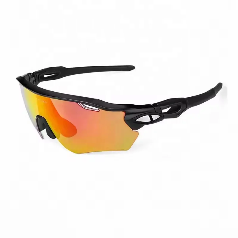 2024 Cost-effective tr90 cycling sunglasses Outdoor Bicycle brand Custom logo Driving Running UV400 Windproof Sport Sunglasses