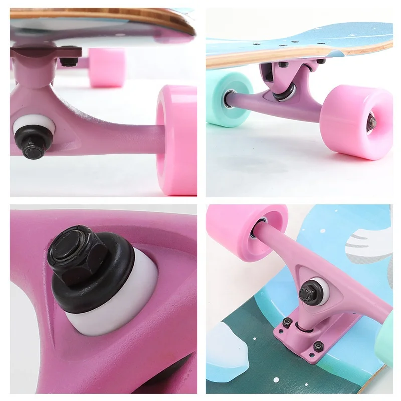 Wholesale Custom High Rebound PU Wheels Slide 70*51mm 78A OEM Longboard Skateboard Wheels